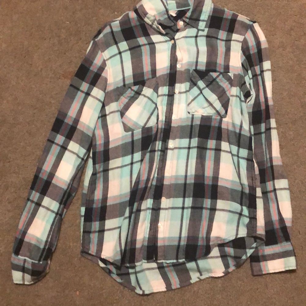 Plaid button down - Picture 2 of 2